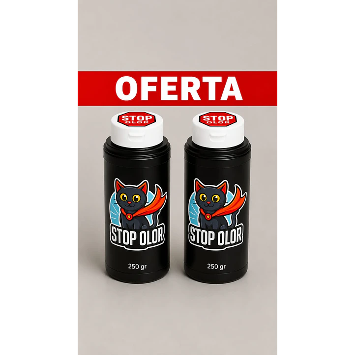 OFERTA KIT STOP OLOR - Lleva 2 Stop olor para gatos 1