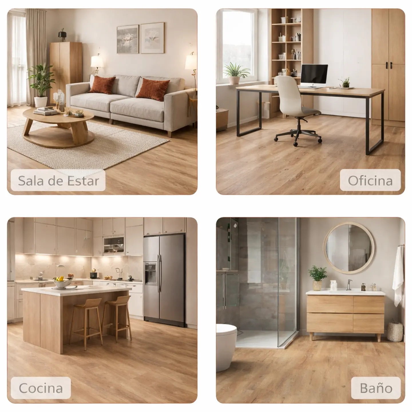 Stora Piazza Natural 6.5 mm 9
