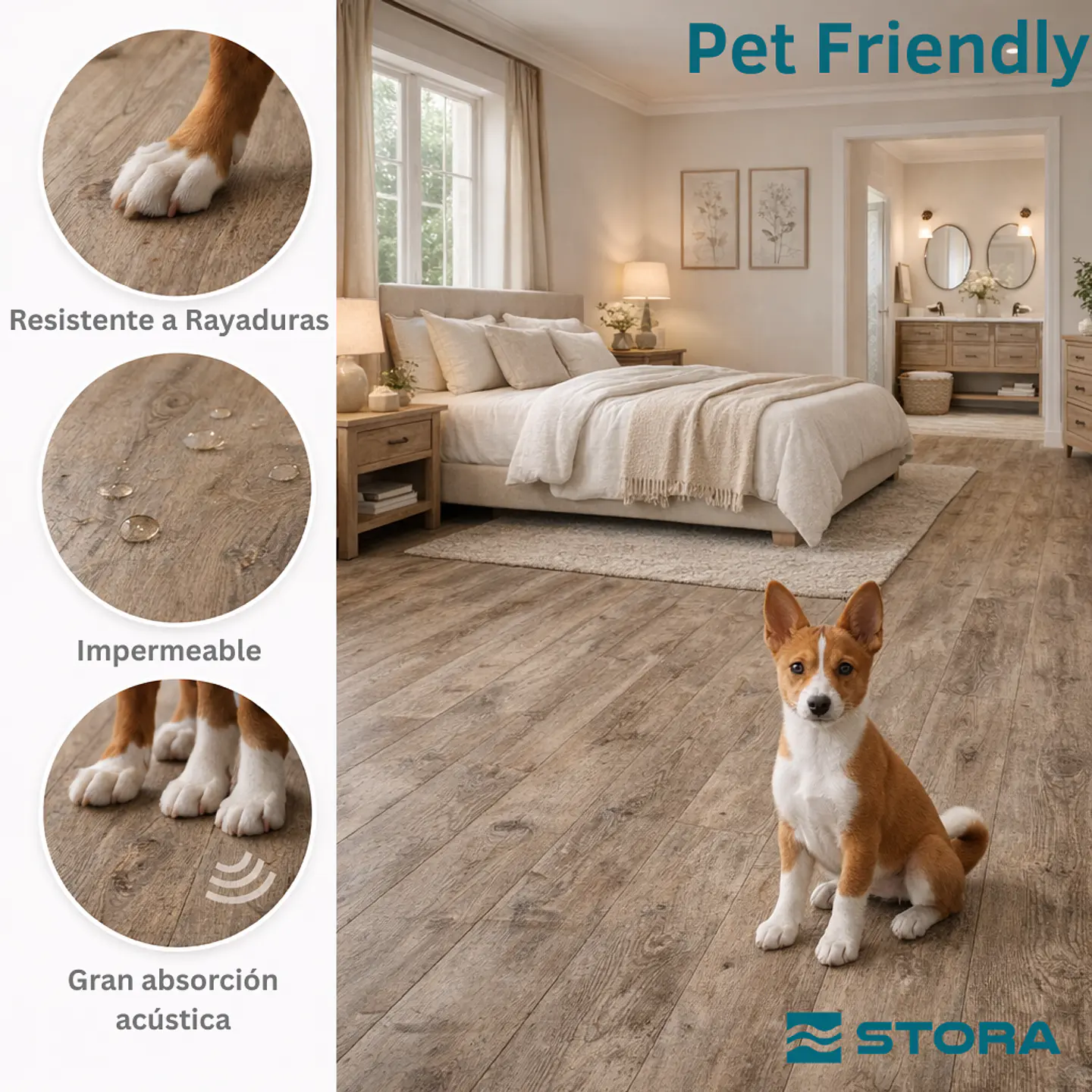 Stora Piazza Greige 6.5 mm 5