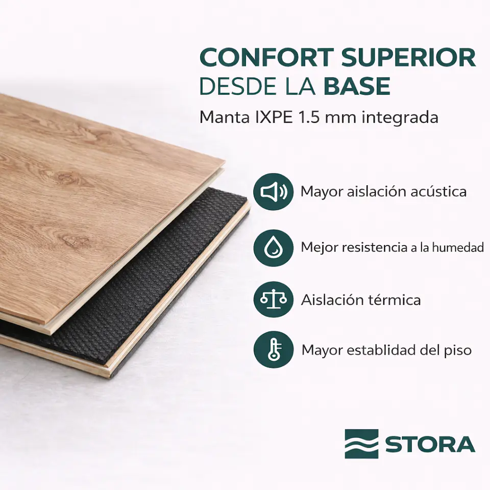Stora Piazza Nogal 6.5 mm 8