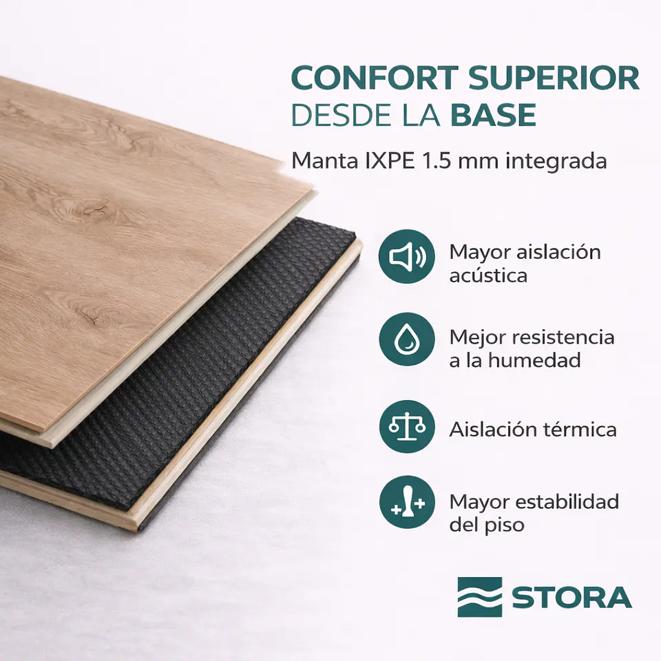 Stora Piazza Natural 6.5 mm 8