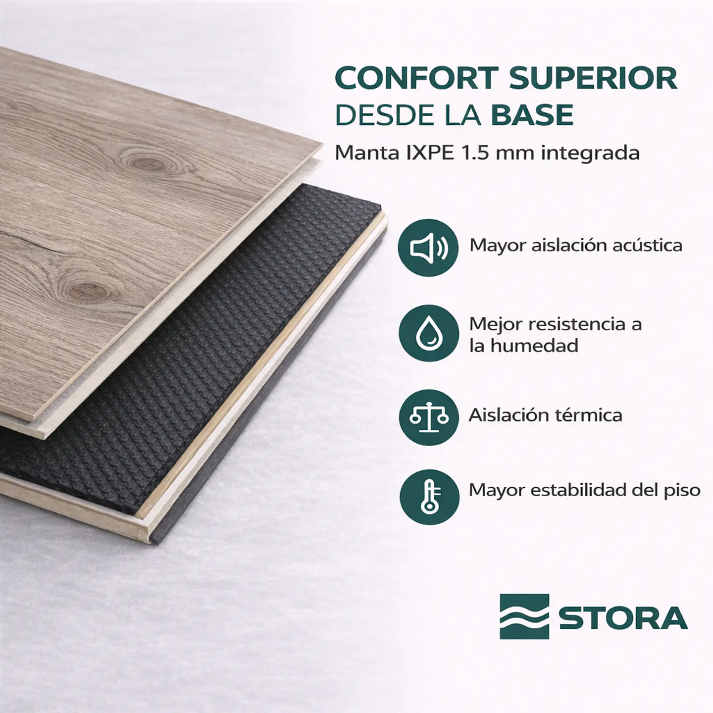 Stora Piazza Greige 6.5 mm 8