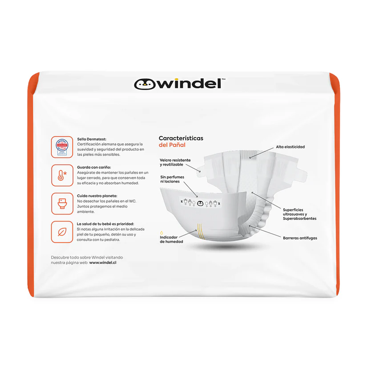 Windel M 40 unidades 2