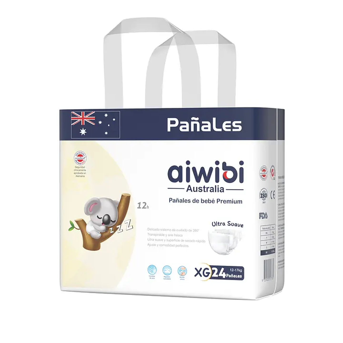 Aiwibi Premium XG (12-17Kg) 24 uds 1