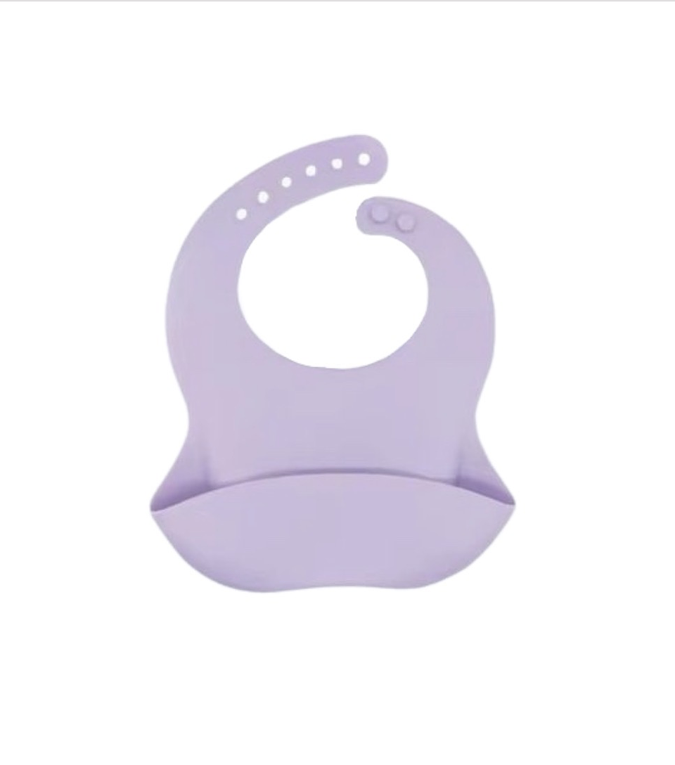 Babero de Silicona con Bolsillo Recolector  4