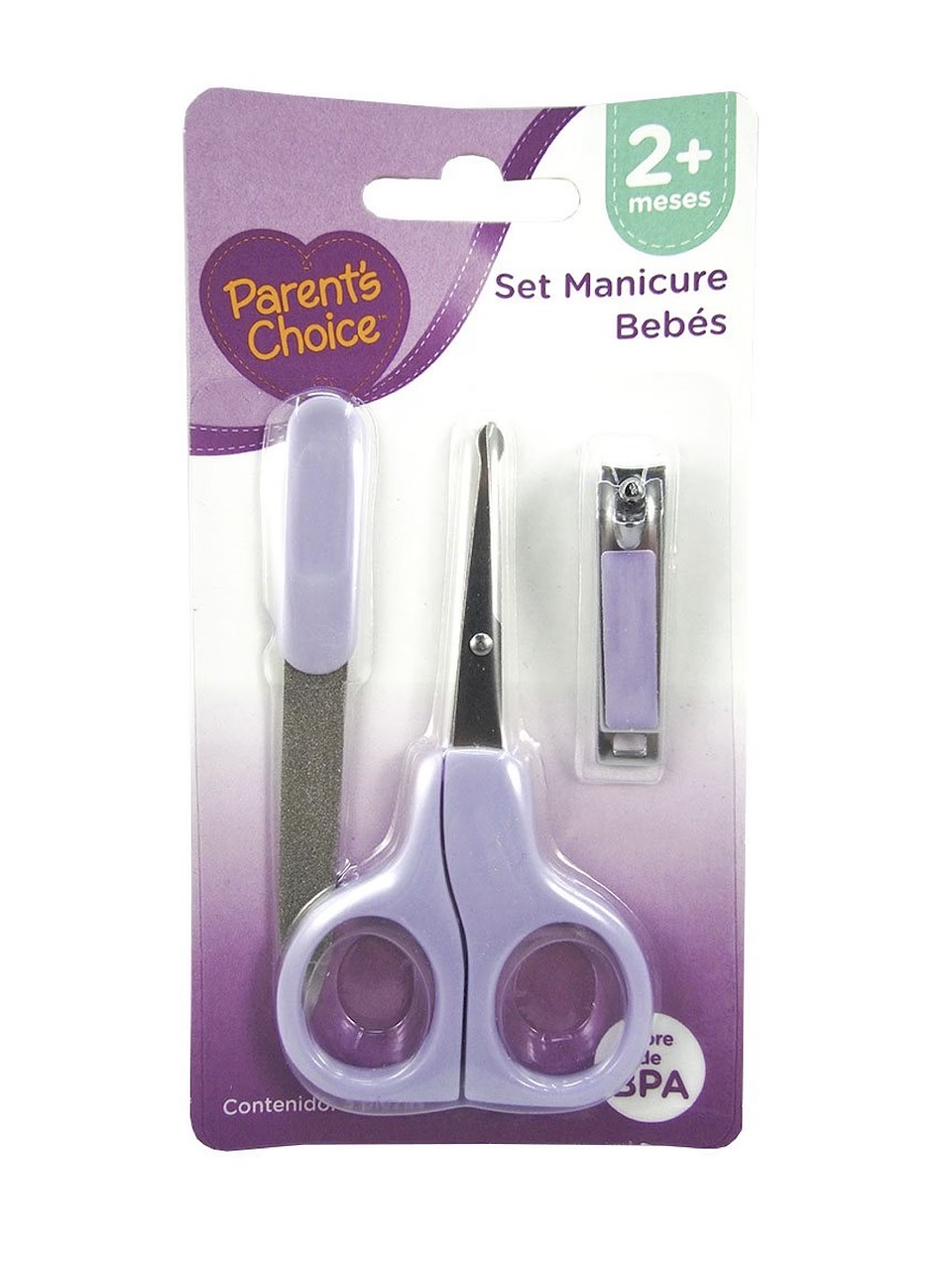 Set Manicure para Bebé 3 Piezas 1