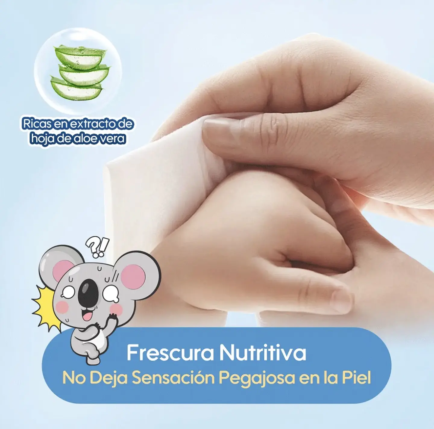 Toallitas Húmedas Aiwibi pack 240 uds 3