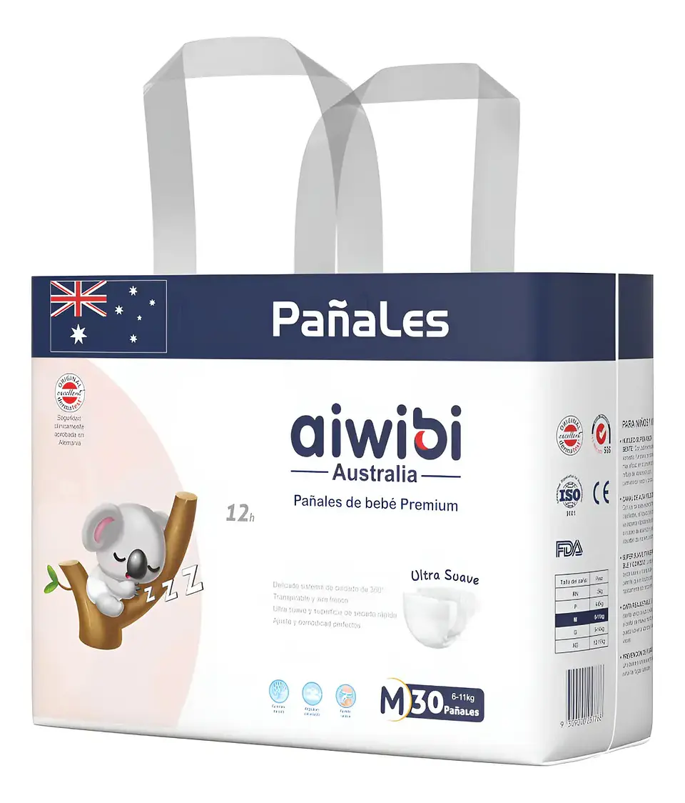 Aiwibi Premium M (6-11Kg) 30 uds 1