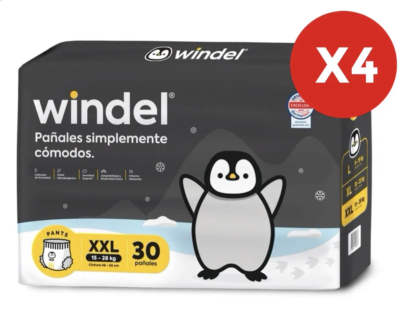 Windel Pants XXL 120 unidades 1