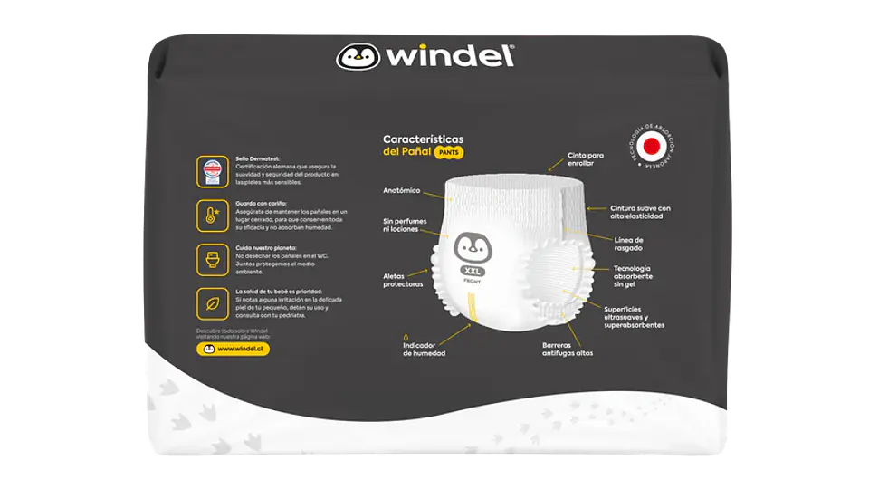 Windel Pants XXL 120 unidades 2