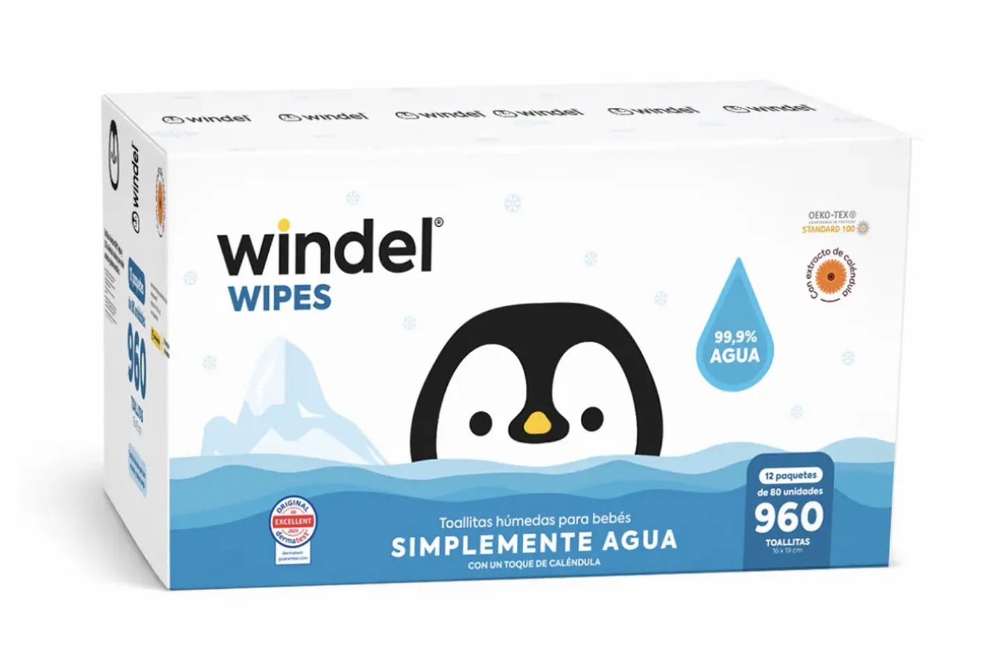 Windel Wipes Caja 12x80 1