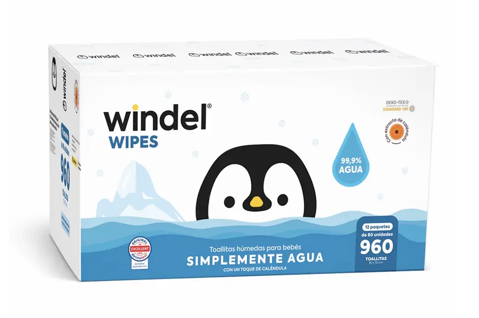 Windel Wipes Caja 12x80 1