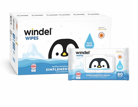 Windel Wipes Caja 12x80