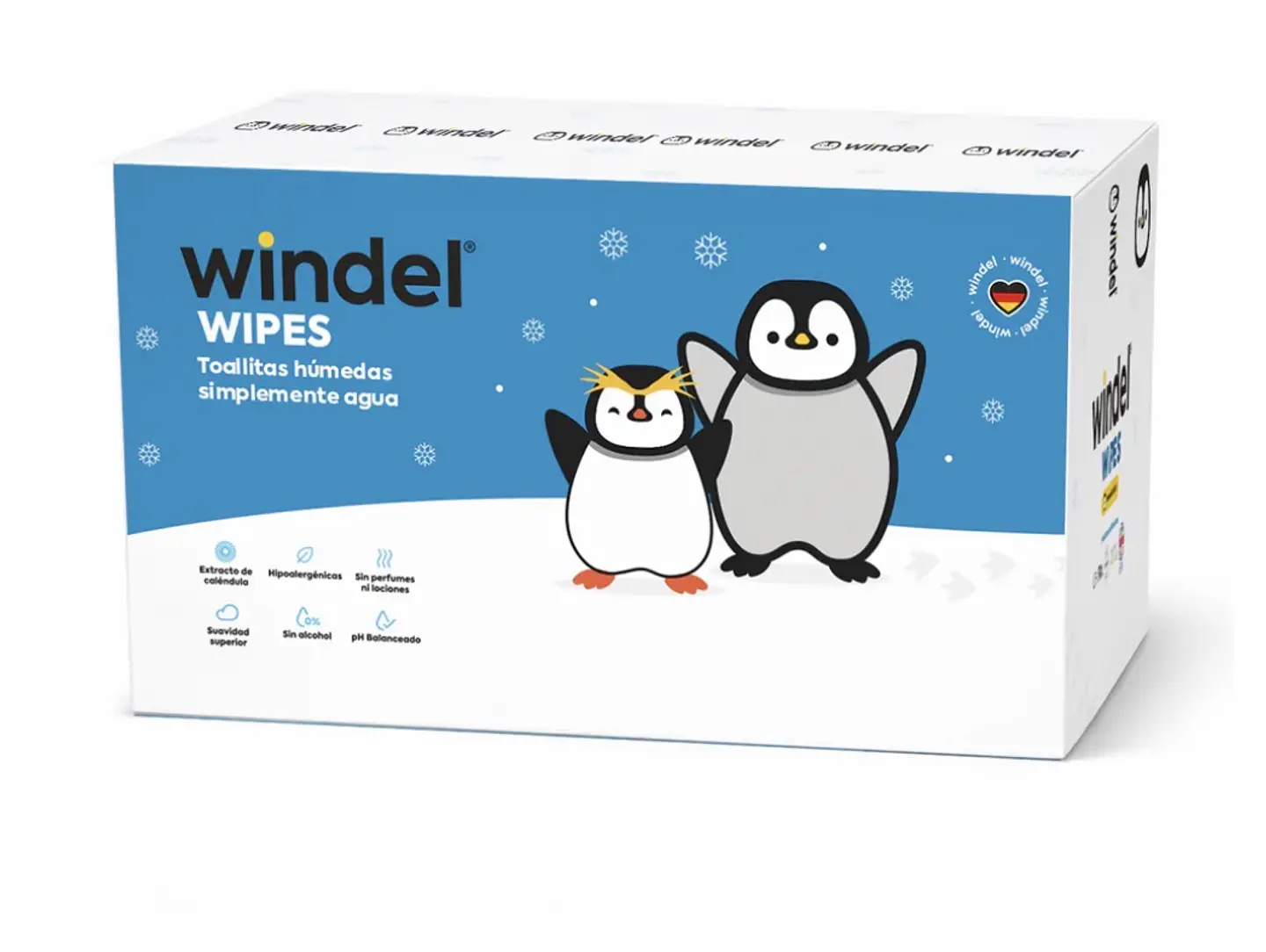 Windel Wipes Caja 12x80 4