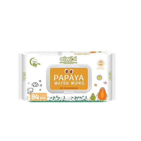 Toallitas Húmedas Aiwibi Papaya 84 uds