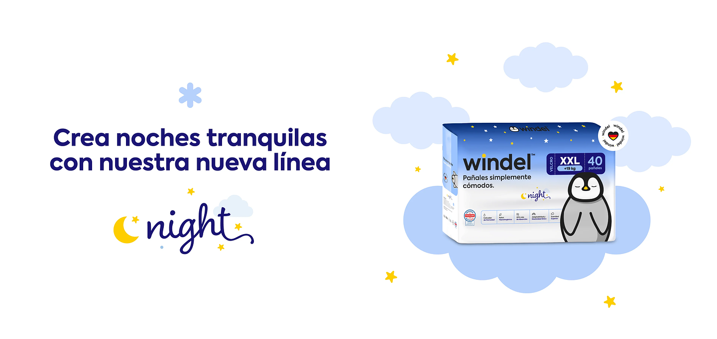 La linea Night de Windel