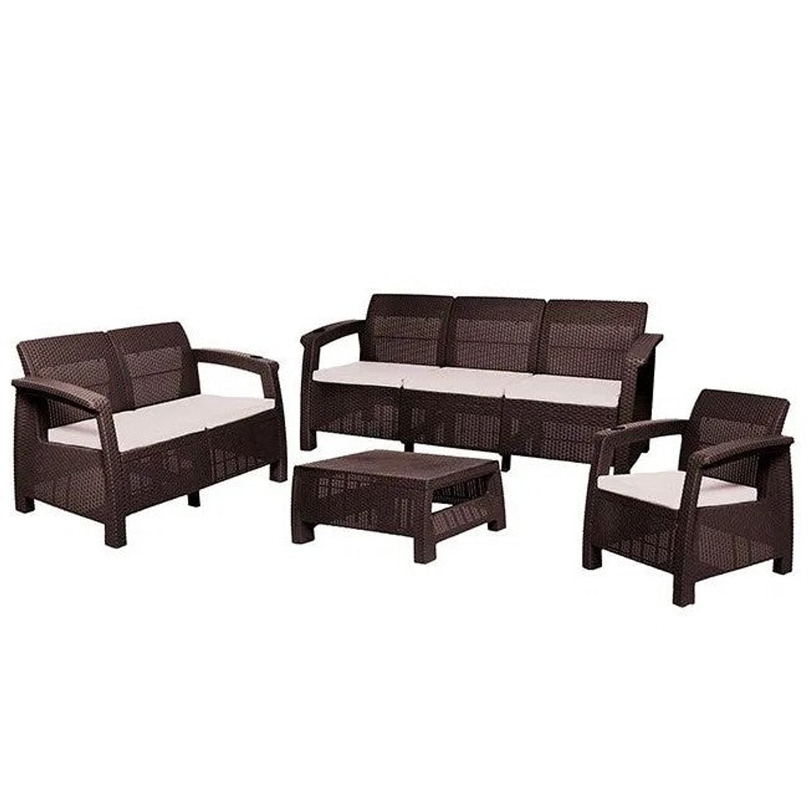 Juego de Sala Ferrara Premium Wengue / MQ 1