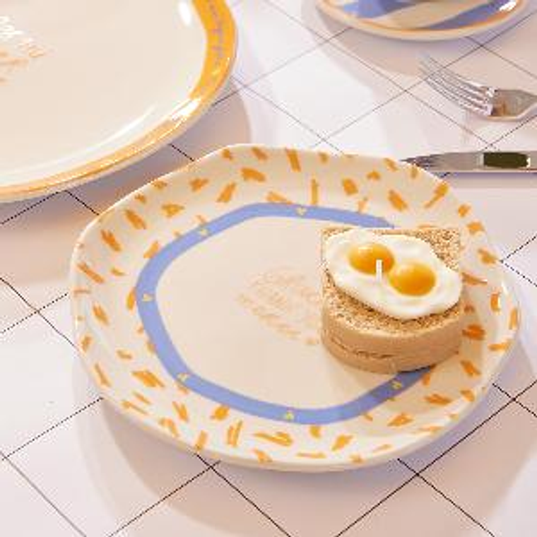 Vajilla Corona Mensajes de Poder By Jose & Cami 4 Puestos 12 Piezas 5