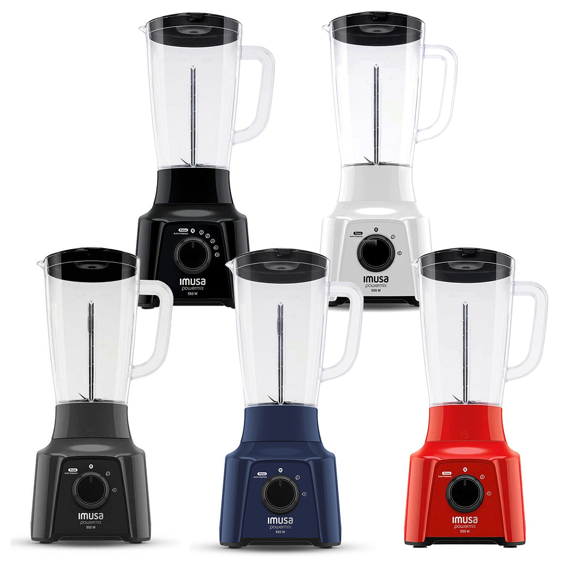 Licuadora Powermix Plus Blanco / Imusa 2