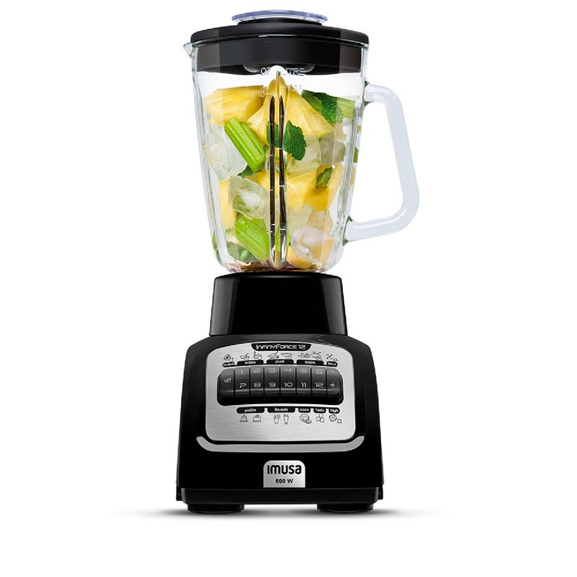 Licuadora Infiny Force 12 Velocidades Negro / Imusa 1