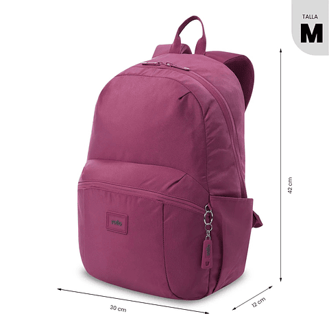 Morral Universitario Porta PC 14" Trik Rosado Rose Mujer