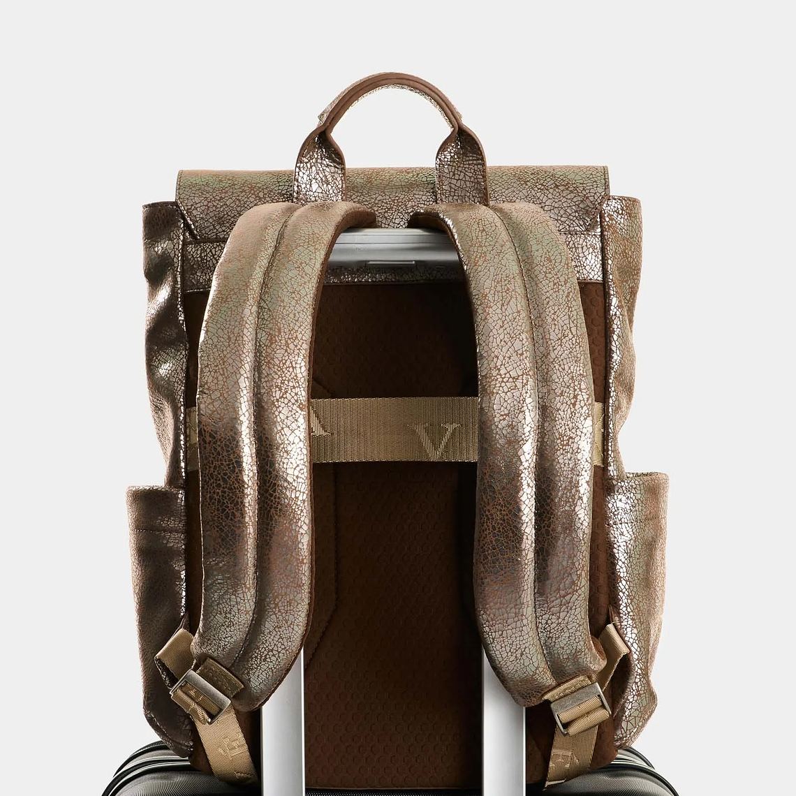 Morral de cuero folia para mujer Zermat 3