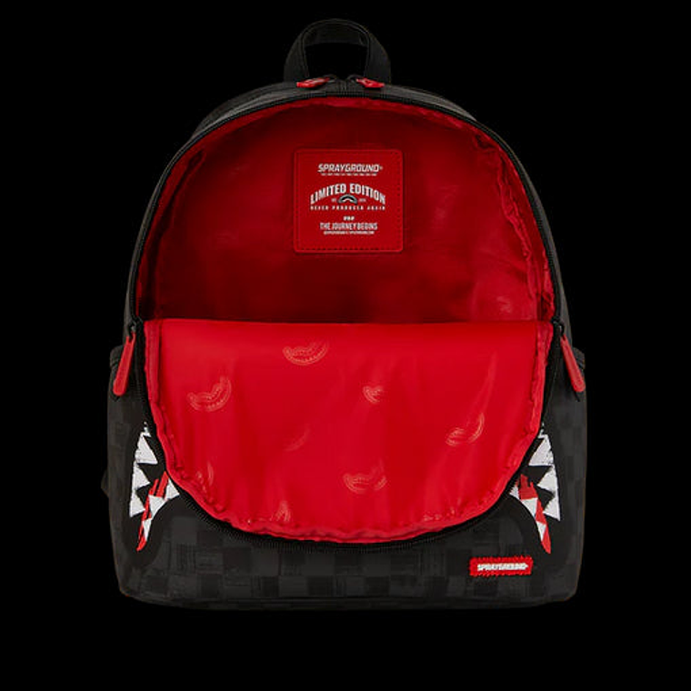MOCHILA NEGRA SAVAGE SCRIBBLE SPRAYGROUND 3