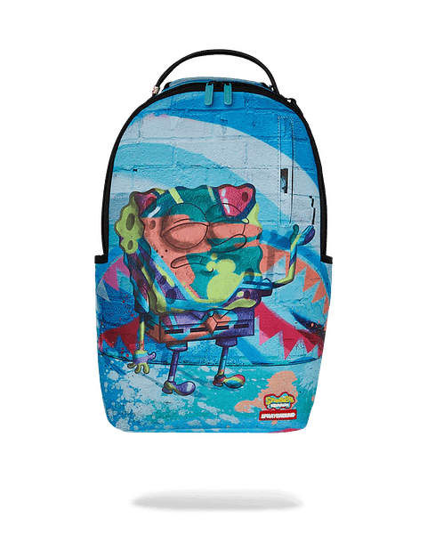 MOCHILA AZUL PAINTES SPONGEBOB SPRAYGROUND