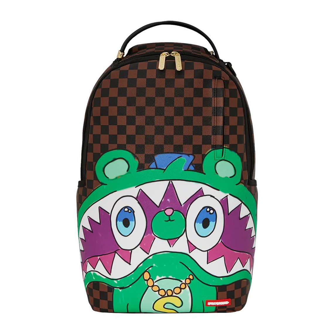MOCHILA MARRÓN GARY SPRAYGROUND 1