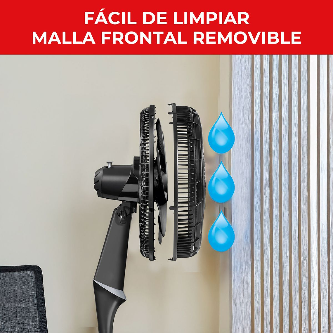 Ventilador SAMURAI Ultra Silence Force 2en1 negro 7