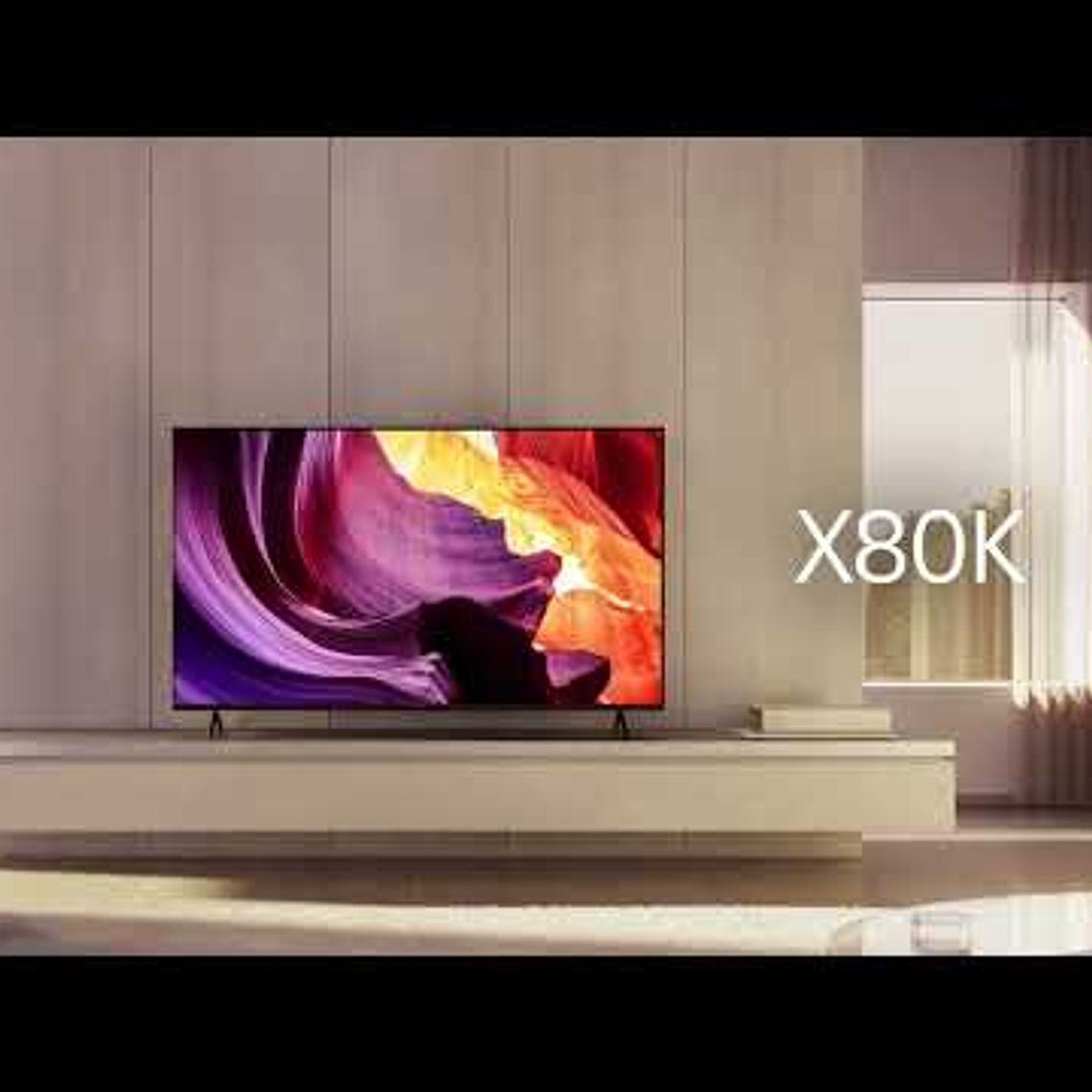 X80K | 4K Ultra HD | Alto rango dinámico (HDR) | Smart TV (Google TV) 4