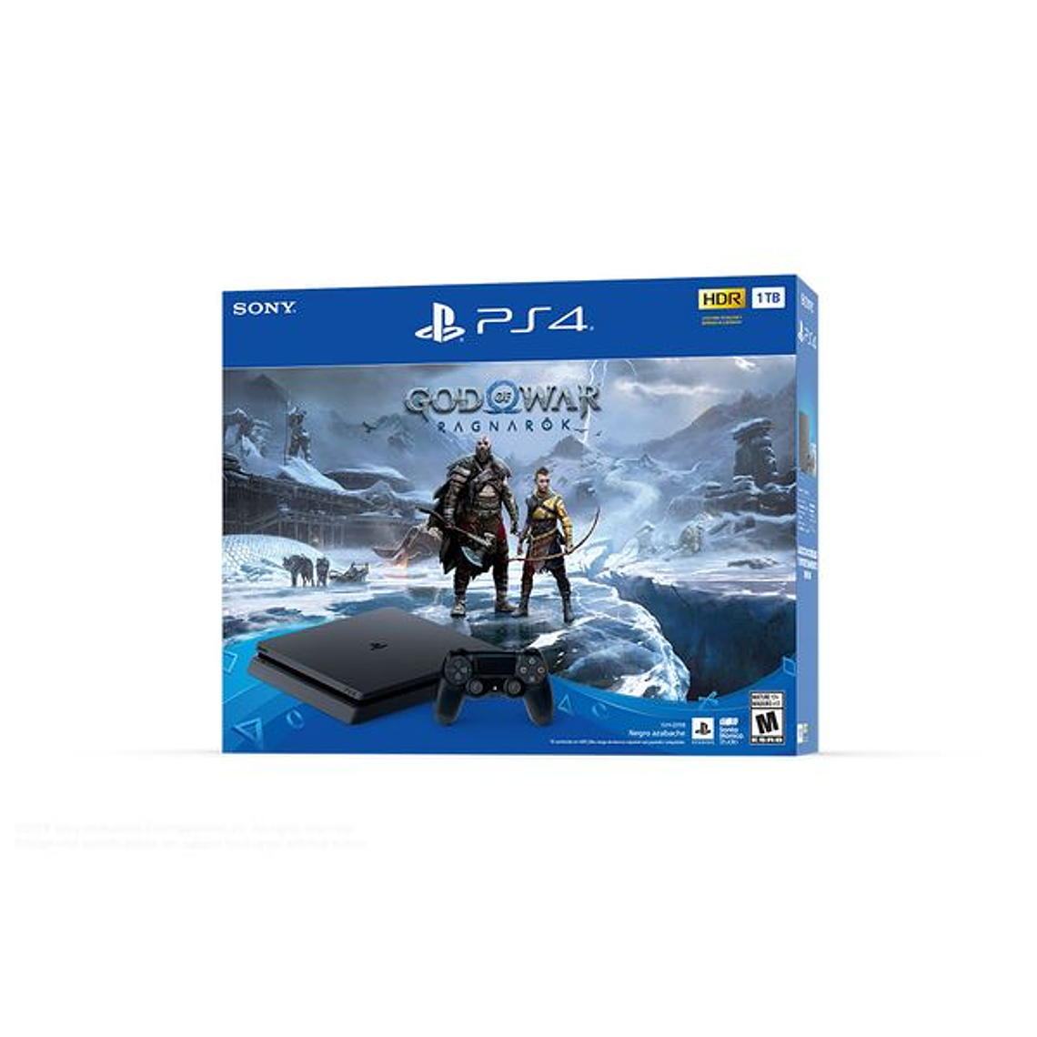 Kit PS4 de 1TB con GOW Ragnarok 4