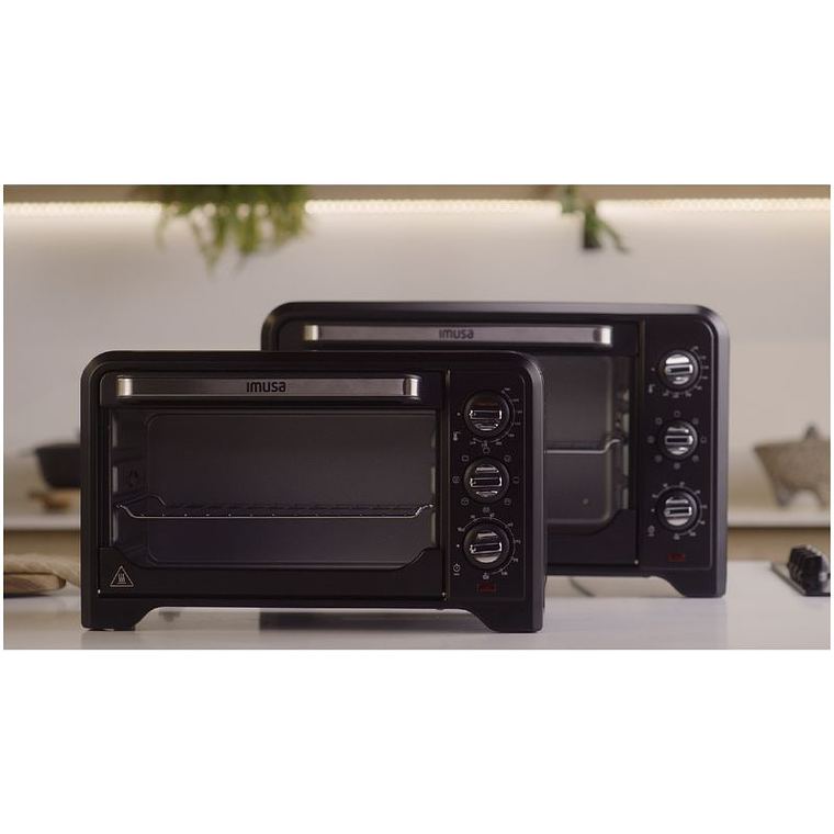 Horno Freidor IMUSA 19Litros Óptimo XL Negro 7
