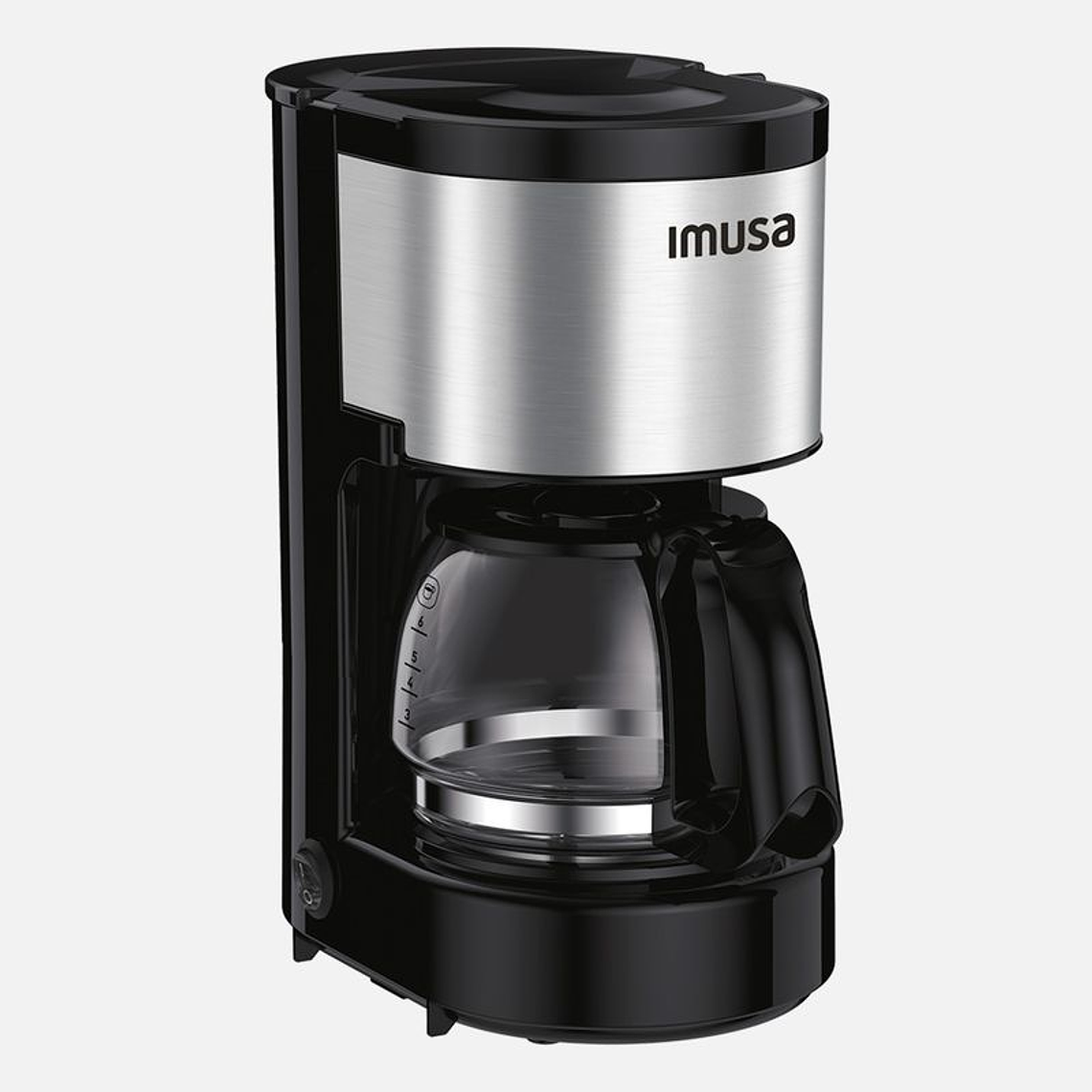 Cafetera IMUSA Perfecta Inox 6 Tazas Negro 1