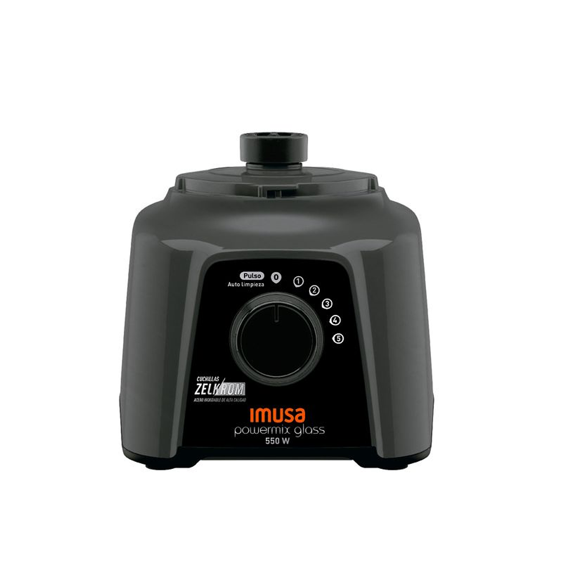 Licuadora IMUSA Powermix Glass 5 Velocidades Negra 5