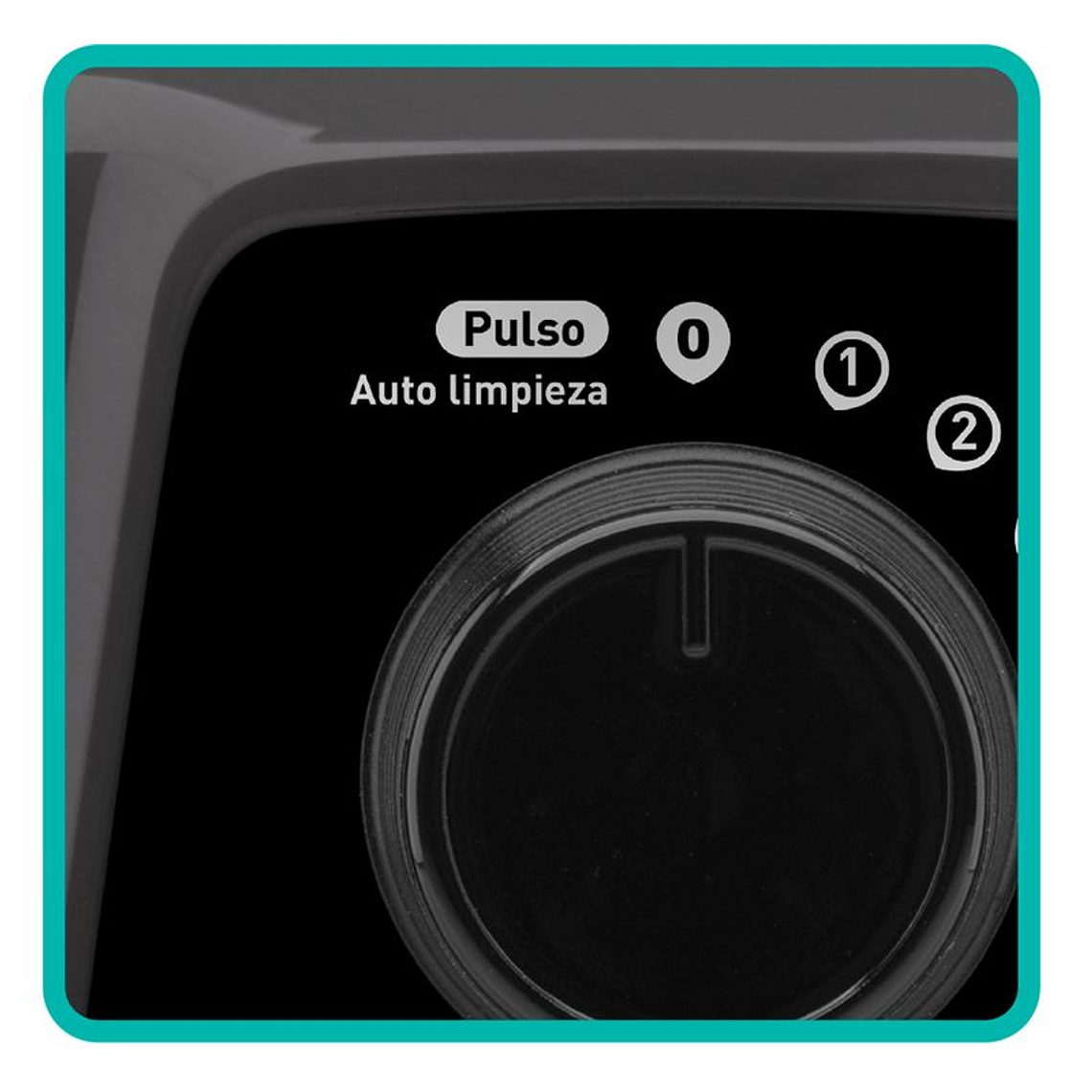 Licuadora IMUSA Powermix Glass 5 Velocidades Negra 7