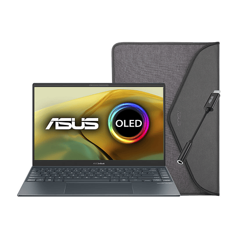 Computador Portátil ASUS Zenbook OLED 13.3" Pulgadas UM325UA - AMD Ryzen 5 - RAM 8GB - Disco SSD 512 GB - Gris