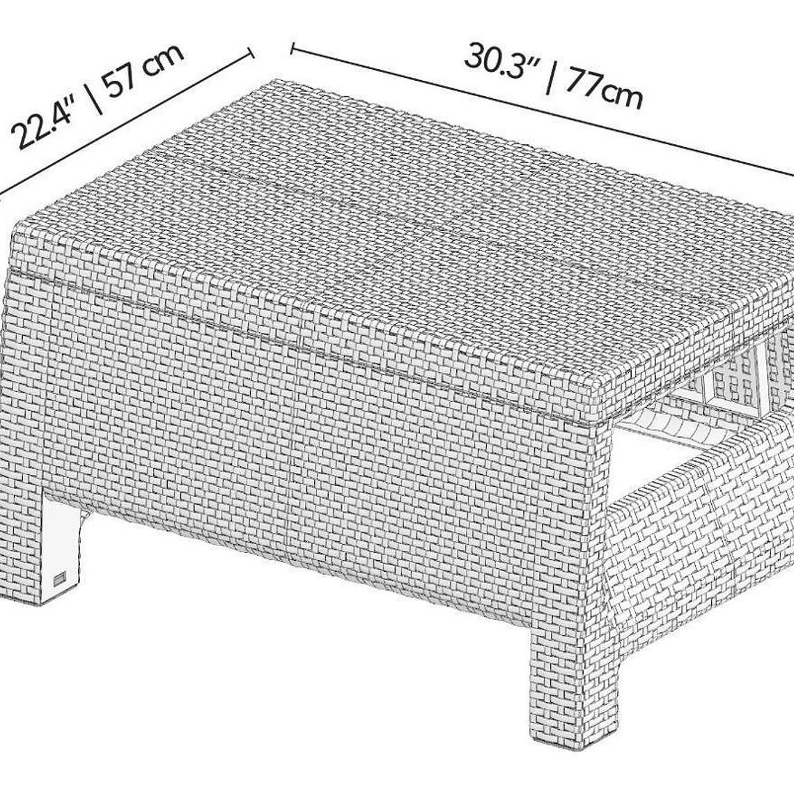 Juego de Sala Ferrara Premium Wengue / MQ 6