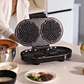 Waflera Eléctrica 2 Puestos Negro / Home Elements - Miniatura 4