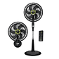 Ventilador SAMURAI Ultra Silence Force 2en1 control remoto - Miniatura 9
