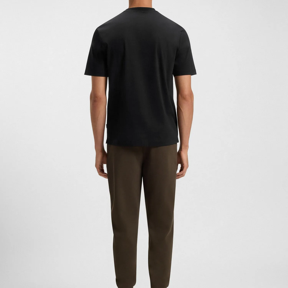 CAMISETA REGULAR FIT DE ALGODÓN CON MONOGRAMA DOUBLE B PLAYERA REGULAR FIT HOMBRE 3