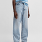 JEANS BAGGY FIT DE DENIM DE ALGODÓN HOMBRE - Miniatura 1