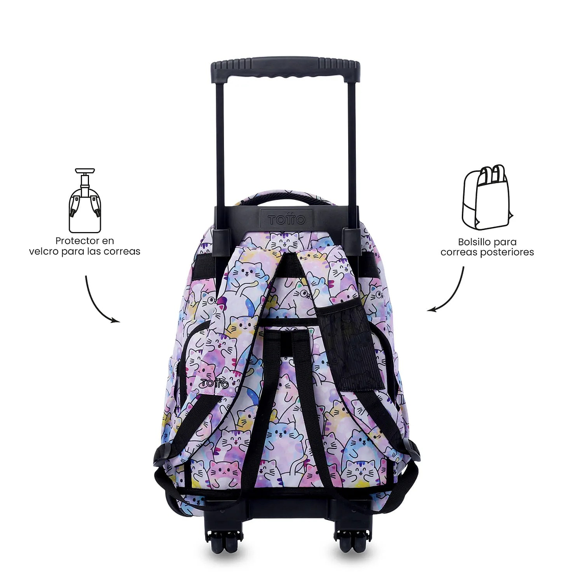 Maleta para Niña con ruedas Porta PC 15.4