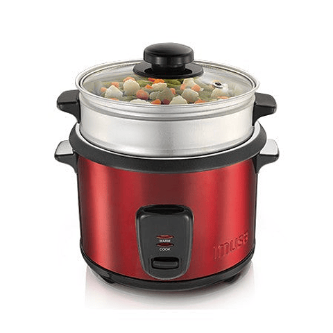 Arrocera Inox Con Función Vaporera 5 Tazas / Imusa