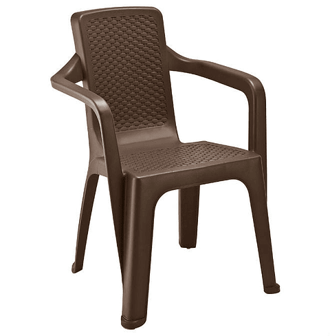 Silla Eterna Con Brazos Wengué / Rimax