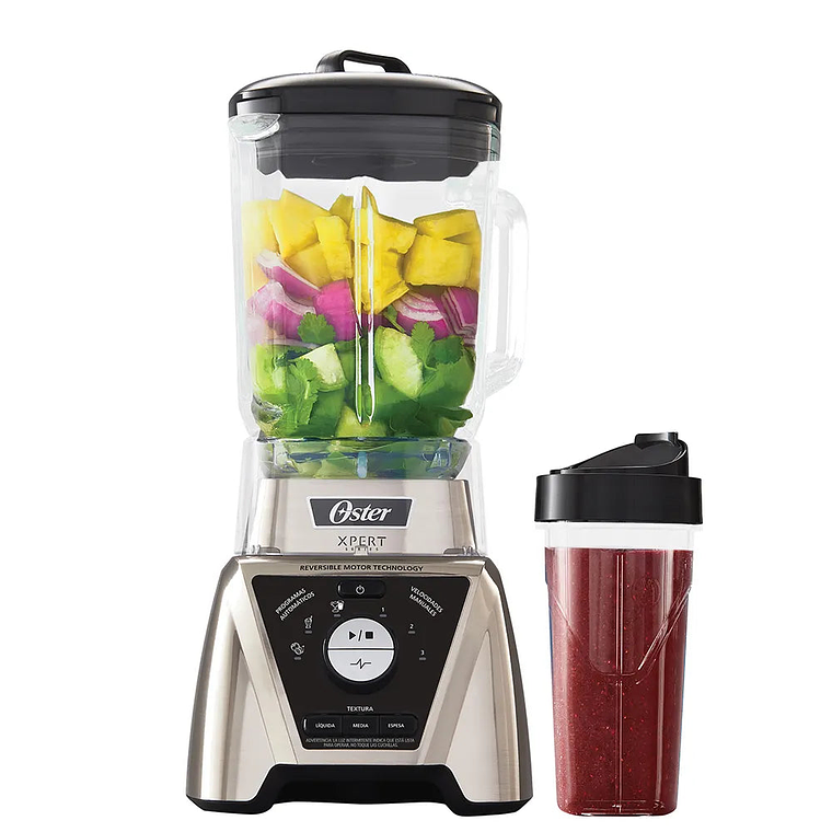 Licuadora Xpert Series™ + Blend-N-Go Niquelada / Oster 2