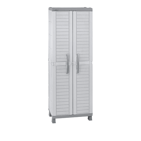 Armario Grande Baru Gris 65 x 189 x 45 cm Hielo Gris