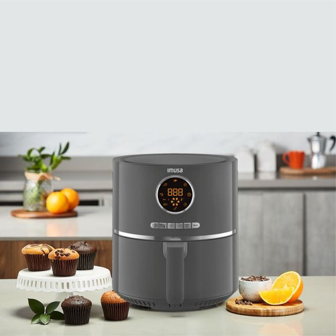Freidora de Aire IMUSA Air Fry Ultra Digital Gris 3
