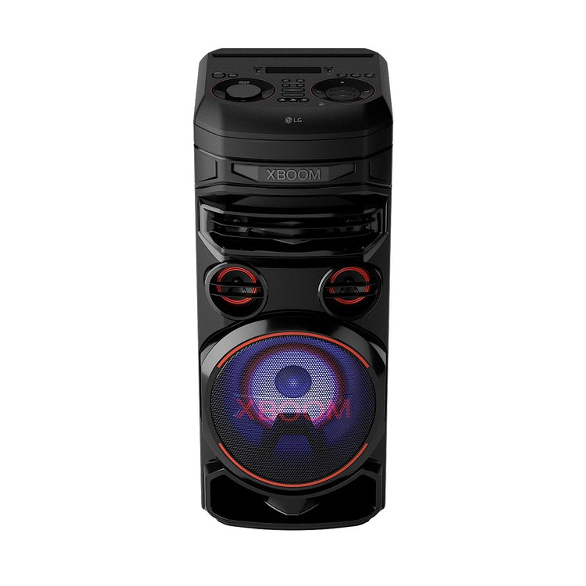 Minicomponente LG XBOOM RNC7 1000 Watts Negro Torre de Sonido 3