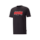 Camiseta Puma Graphics Wording Tee - Miniatura 1